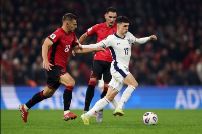 Дубль Гарри Кейна в матче отбора на ЧМ-2026: видеообзор Албания &mdash; Англия