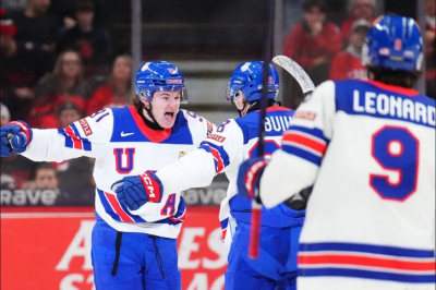 США уверенно победили Швейцарию в четвертьфинале МЧМ, не тратя силы